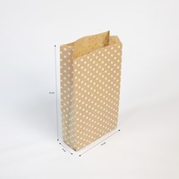 Cadeauzak Clairefontaine16x30x5cm kraft sterren 50 stuks-3