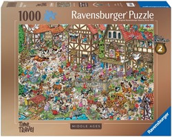 Puzzel Ravensburger Ray's comic Middle Ages 1000 stukjes