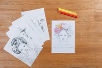 Kleurboek Clairefontaine Odelia A4 Vrouwen-4