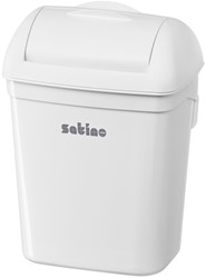 Dameshygiënebak Satino 8 liter wit 332560