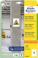 Etiket Avery Zweckform L7876-20 105x148mm 80 etiketten