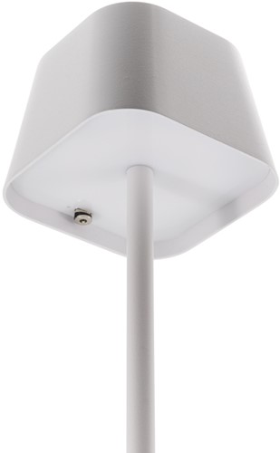 Tafellamp Securit Georgina LED oplaadbaar dimbaar wit-3