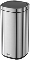Afvalbak Desq Touch 50 liter RVS zilver