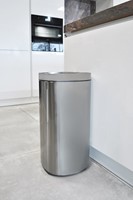 Afvalbak Desq Touch 50 liter RVS zilver-3