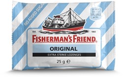 Keelpastilles Fisherman's Friend original extra sterk zak 25 gram
