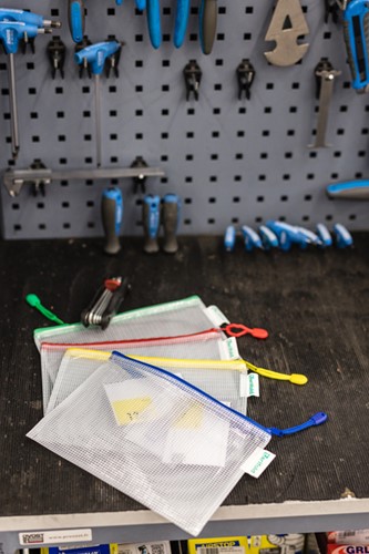 Opbergtas Djois met rits A5 assorti-1