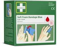 Bandage Cederroth Soft Foam 6cmx4,5m blauw