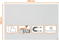 Whiteboard Nobo Infinity randloos 60x90cm-2