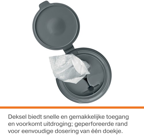 Whiteboardreinigingsdoekjes Nobo plasticvrij 100 stuks-3