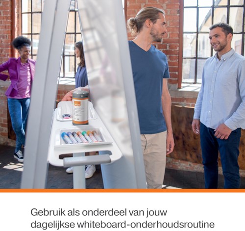 Whiteboardreinigingsdoekjes Nobo plasticvrij 100 stuks-3