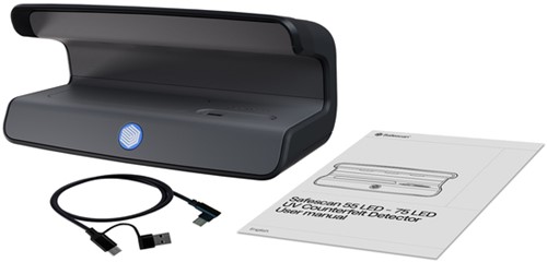 Valsgeld detector Safescan 55 UV LED zwart-2