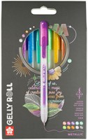 Gelschrijver Sakura Gelly Roll Metallic 08 klikfunctie set à 10 kleuren-2