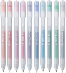Gelschrijver Sakura Gelly Roll Stardust 08 klikfunctie set à 10 kleuren