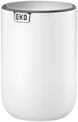 Afvalbak EKO Fandy 2 tafelmodel met swingdeksel 1,5 liter wit