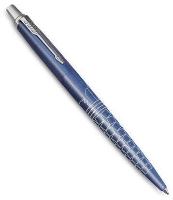Balpen Parker Jotter special edition Seoul blue CT medium-1