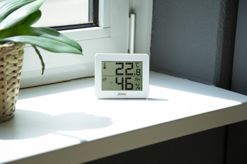 Thermometer hygrometer Alecto WS-55 wit - zilver-2