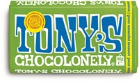 Chocolade Tony's Chocolonely puur amandel zeezout reep 90 gram-2