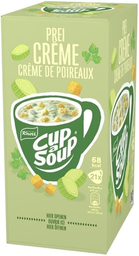 Cup-a-Soup Knorr prei-crème 21x175ml-2
