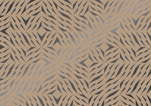 Apparaatrol Ripples metallic 200mx30cm