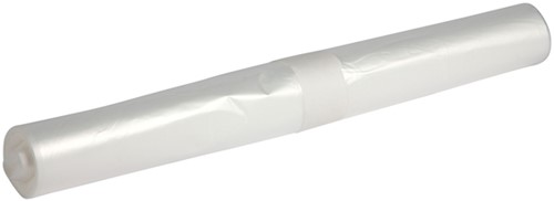Afvalzak Propsac LDPE T60R 80x110cm 140L transparant rol à 20 stuks