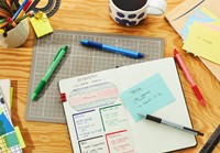 Balpen STABILO pointball colorful medium blauw-7