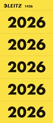 Rugetiket Leitz 2026 geel 100 stuks