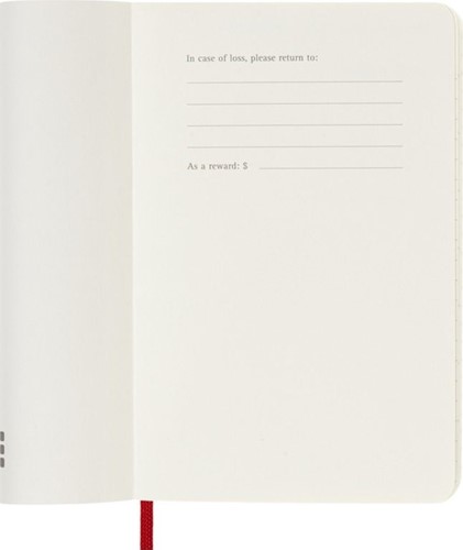 Agenda 2027 Moleskine 12M Planner Weekly 7dagen/1pagina pocket sc scarlet red-2