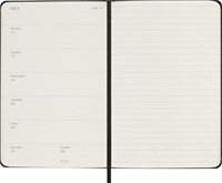 Agenda 2027 Moleskine 18M Planner Weekly 7dagen/1pagina pocket hc black-3
