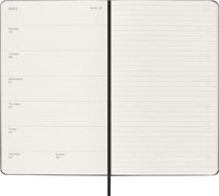 Agenda 2027 Moleskine 18M Planner Weekly 7dagen/1pagina large hc black-3