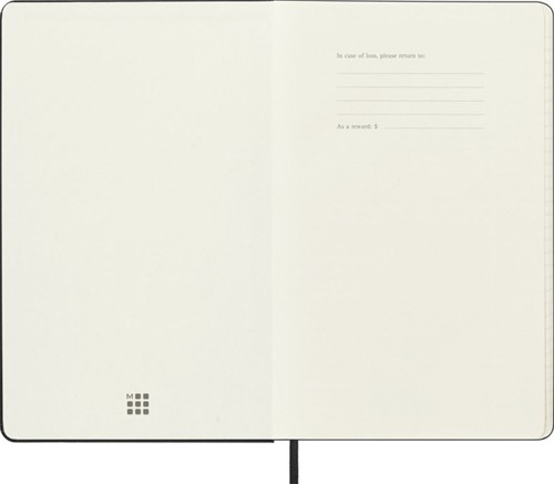 Agenda 2027 Moleskine 18M Planner Weekly 7dagen/1pagina large hc black-2