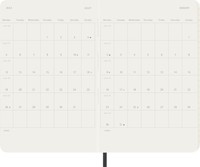 Agenda 2027 Moleskine 18M Planner Weekly 7dagen/1pagina pocket sc black-1