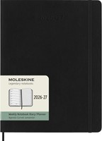 Agenda 2027 Moleskine 18M Planner Weekly 7dagen/1pagina xl sc black