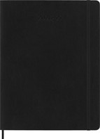 Agenda 2027 Moleskine 18M Planner Weekly 7dagen/1pagina xl sc black-2
