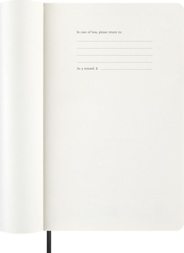 Agenda 2027 Moleskine 12M Planner Weekly 7dagen/1pagina large sc black-2