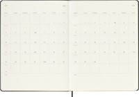 Agenda 2027 Moleskine 18M Planner Weekly 7dagen/1pagina xl hc black-1