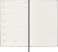Agenda 2027 Moleskine 18M Planner Weekly 7dagen/1pagina large hc sapphire blue-3
