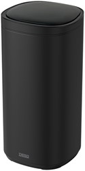 Afvalbak Desq Sensor 40 liter RVS zwart