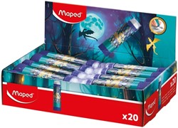 Gum Maped Dragon display à 20 kleuren blauw