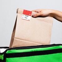 Etiket Avery sluitzegel/breukindicatie rood 40x95mm 250 stuks-1