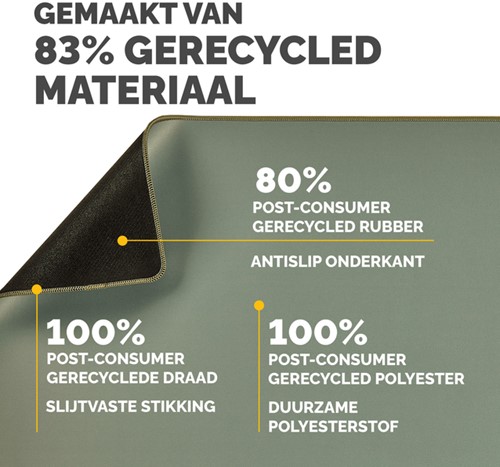 Bureau-onderlegger Fellowes Breyta saliegroen-1