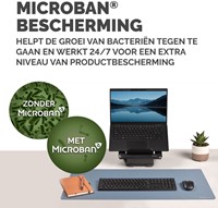 Bureau-onderlegger Fellowes Breyta blauw-3