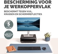 Bureau-onderlegger Fellowes Breyta blauw-2