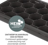 Muismat met polssteun Fellowes Breyta XL zwart-3