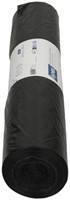 Afvalzak Hynex 70x110cm HDPE recycled T25 120L zwart rol à 25 stuks-3