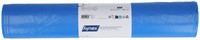 Afvalzak Hynex 70x110cm LDPE recycled T60 120L blauw rol à 20 stuks-1