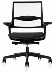 Bureaustoel Interstuhl Movy is3 14M8 netrug zwart