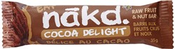 Nakd Cocoa delight repen 35gr 18 stuks