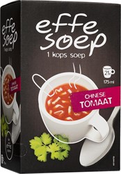 1-kops soep Effe Soep chinese tomaat 21x175ml
