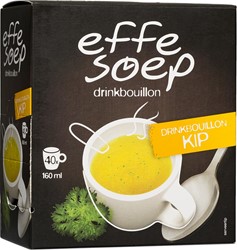 Drinkbouillon Effe Soep kip 40x160ml