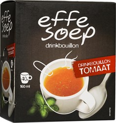 Drinkbouillon Effe Soep tomaat 40x160ml